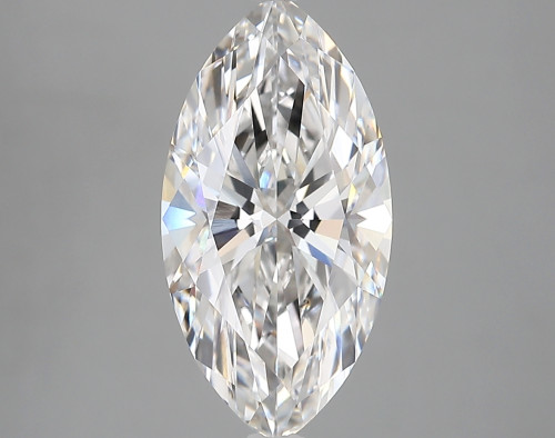 3.39 carat e VVS2 EX Cut IGI marquise diamond
