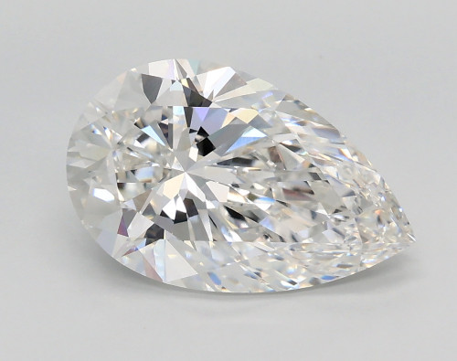 3 carat e VVS2 EX Cut IGI pear diamond