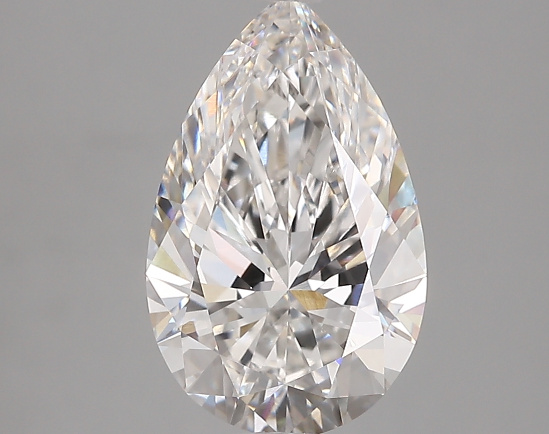3.00 Carat Pear Cut E VVS2 Diamond - view 1