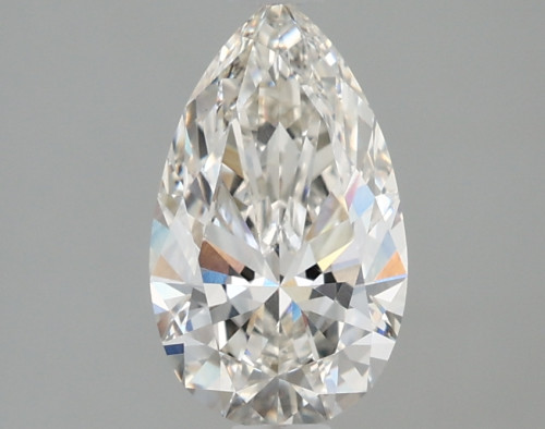 1.37 carat f VVS2 EX Cut IGI pear diamond