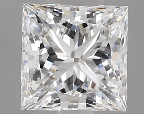 1.26 carat e VVS1 EX Cut IGI princess diamond