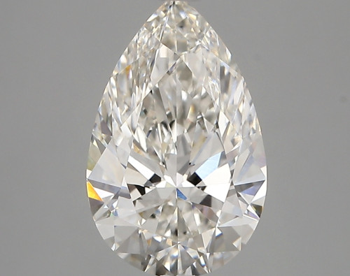 2.69 carat f VVS2 EX Cut IGI pear diamond