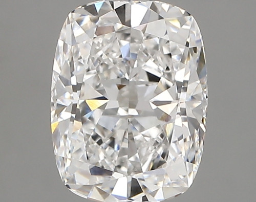 2.06 carat d VVS1 EX Cut IGI cushion diamond