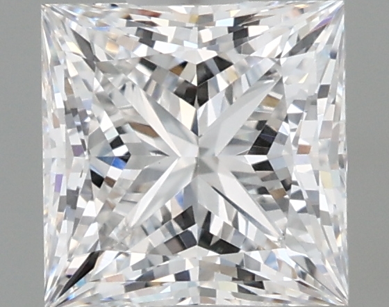 1.12 ct. princess Lab Grown Diamond front image