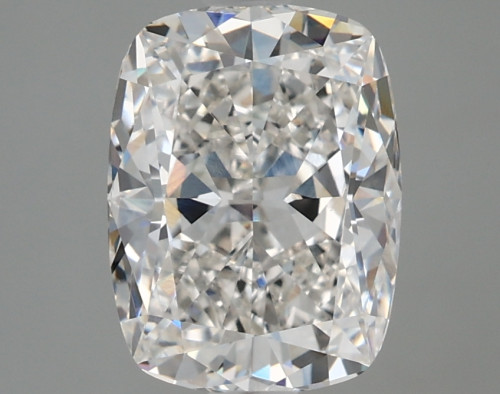 2.88 carat f VVS2 EX Cut IGI cushion diamond