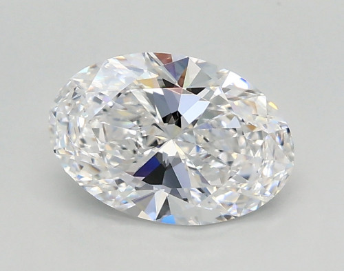1 carat d VVS2 EX Cut IGI oval diamond