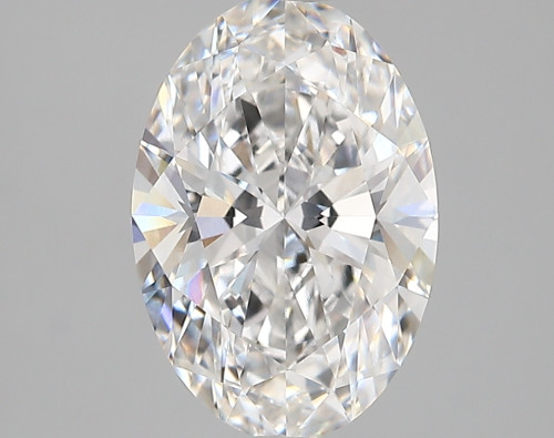 2.8 carat f VVS2 EX Cut IGI oval diamond