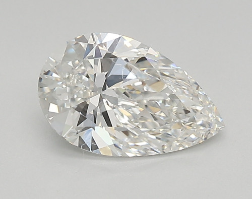 1.34 carat f VVS1 EX Cut IGI pear diamond