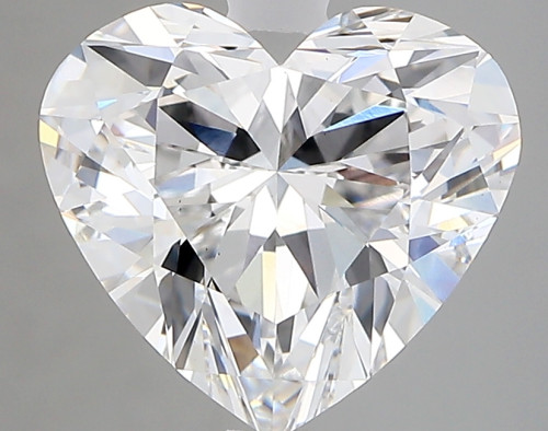3.16 carat d VS1 EX Cut IGI heart diamond
