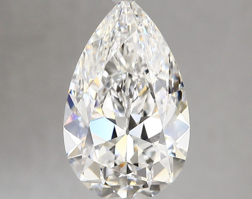 2.76 carat f VVS1 EX Cut IGI pear diamond