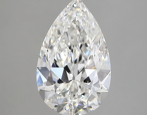 2.86 carat f VS1 EX Cut IGI pear diamond