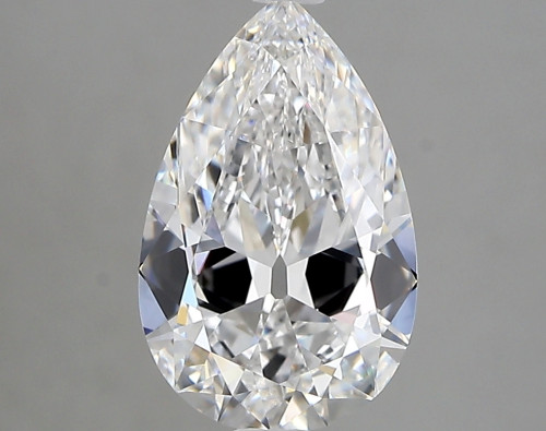 2.05 carat e IF EX Cut IGI pear diamond