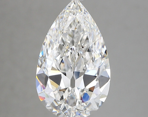 3.35 carat e VVS2 EX Cut IGI pear diamond