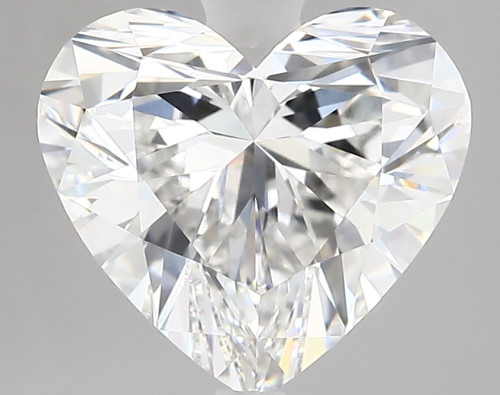 3.42 carat e VVS2 EX Cut IGI heart diamond