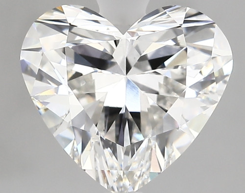 3.3 carat f VS1 EX Cut IGI heart diamond