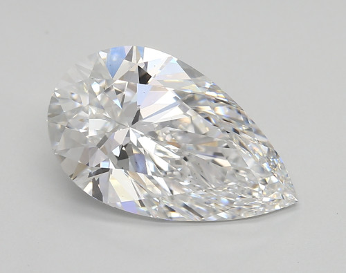 4.52 carat d VS2 EX Cut IGI pear diamond