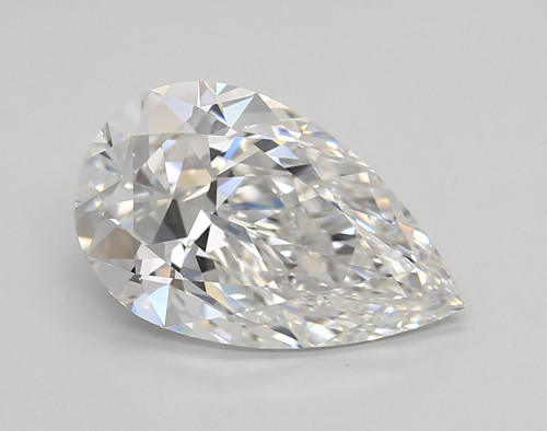 2.7 carat e VVS2 EX Cut IGI pear diamond