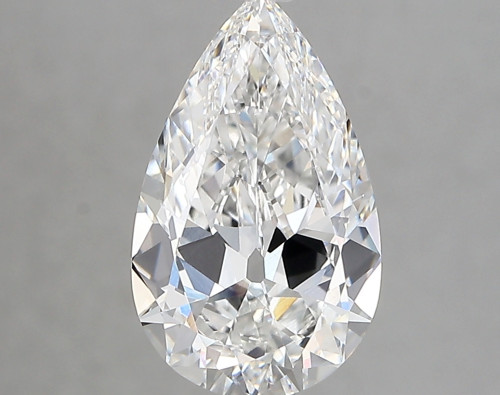 2.33 carat e VVS2 EX Cut IGI pear diamond