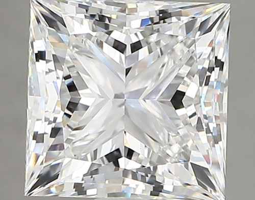 3.04 carat d VVS2 EX Cut IGI princess diamond