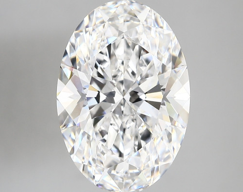 5.42 carat e VVS2 EX Cut IGI oval diamond