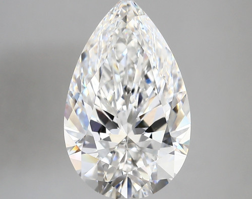 5.38 carat e VS1 EX Cut IGI pear diamond