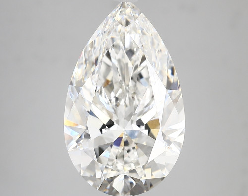 6.46 carat f VS1 EX Cut IGI pear diamond