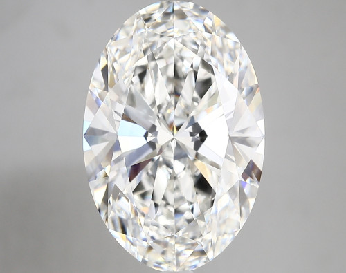 6.8 carat f VVS2 EX Cut IGI oval diamond