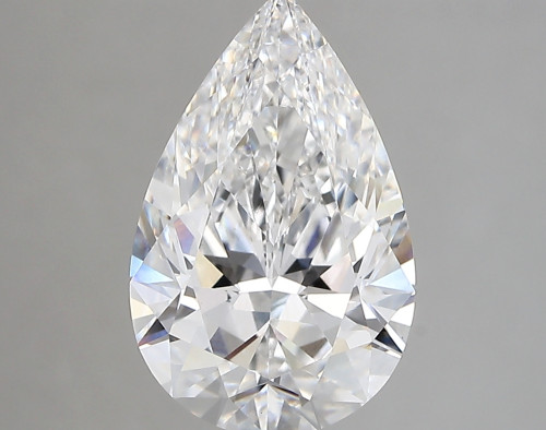 3.34 carat e VVS2 EX Cut IGI pear diamond