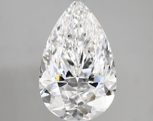 3.32 carat e VVS2 EX Cut IGI pear diamond