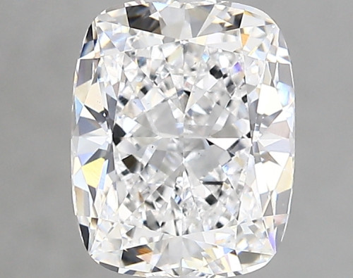 2.03 carat d VS1 EX Cut IGI cushion diamond