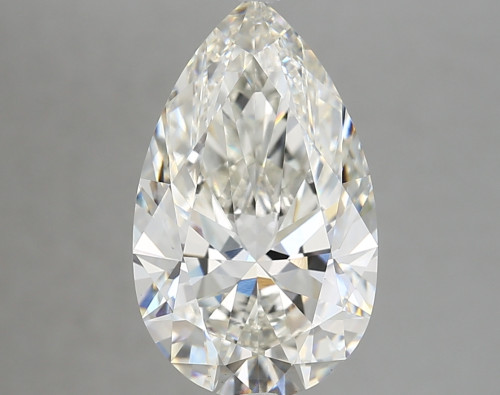 4.78 carat g VS1 EX Cut IGI pear diamond