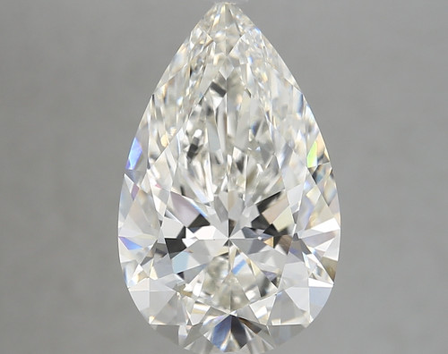 4.56 carat g VS1 EX Cut IGI pear diamond