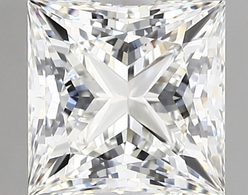 2.46 carat f VVS2 EX Cut IGI princess diamond