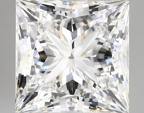 4.72 carat f VS1 EX Cut IGI princess diamond