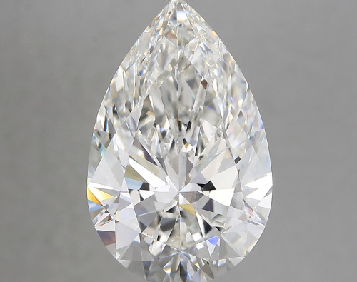6.01 carat g VS1 EX Cut IGI pear diamond