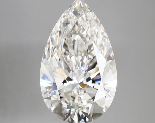 6.71 carat g VVS2 EX Cut IGI pear diamond