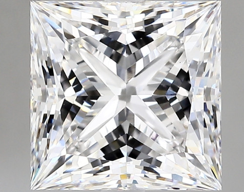 4.7 carat e VS1 EX Cut IGI princess diamond