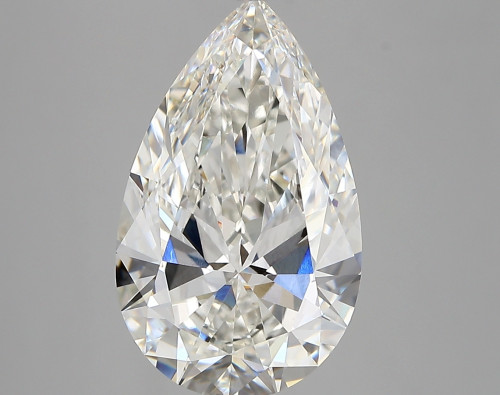 4.88 carat g VVS2 EX Cut IGI pear diamond