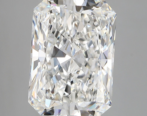 6.25 carat e VVS2 EX Cut IGI radiant diamond