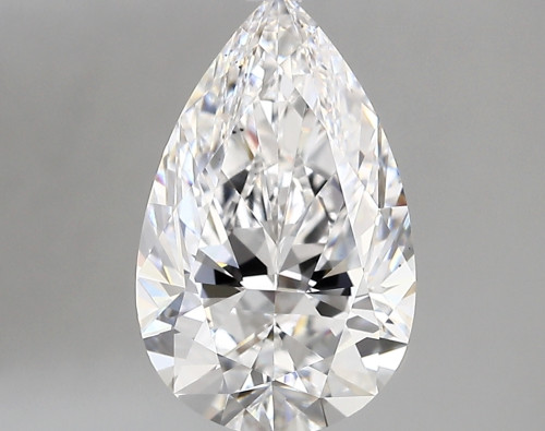 2.73 carat d VS2 EX Cut IGI pear diamond