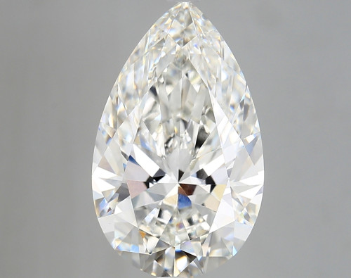 6.54 carat f VS1 EX Cut IGI pear diamond