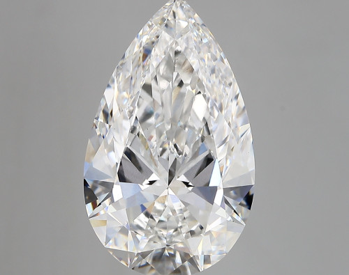 6.83 carat e VS1 EX Cut IGI pear diamond