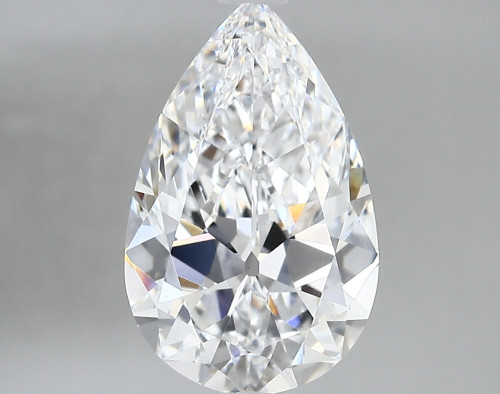 3.41 carat e VS1 EX Cut IGI pear diamond