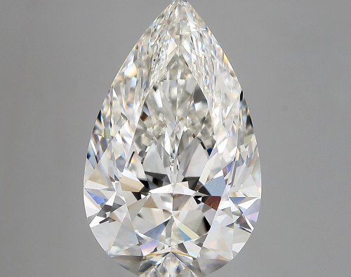 7.08 carat g VVS2 EX Cut IGI pear diamond