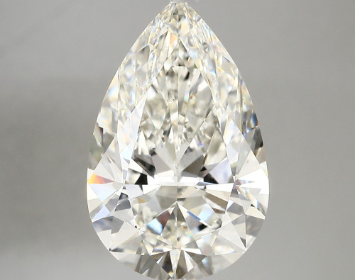 6.32 carat g VS1 EX Cut IGI pear diamond
