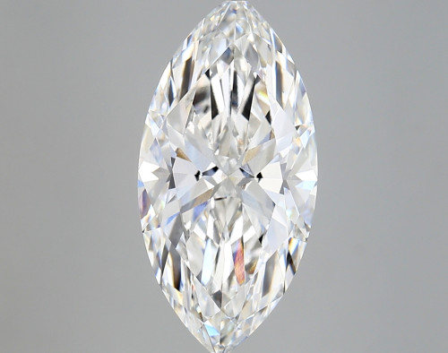 5.16 carat e VVS2 EX Cut IGI marquise diamond