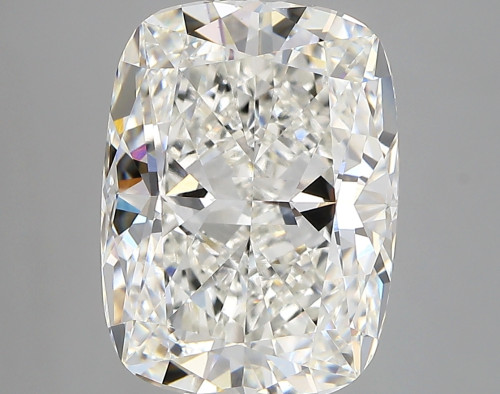 5.78 carat f VVS2 EX Cut IGI cushion diamond