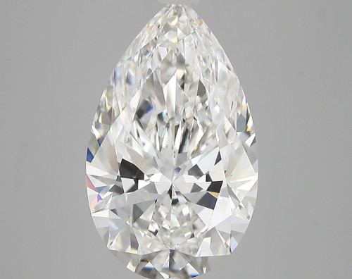 5.37 carat f VS1 EX Cut IGI pear diamond