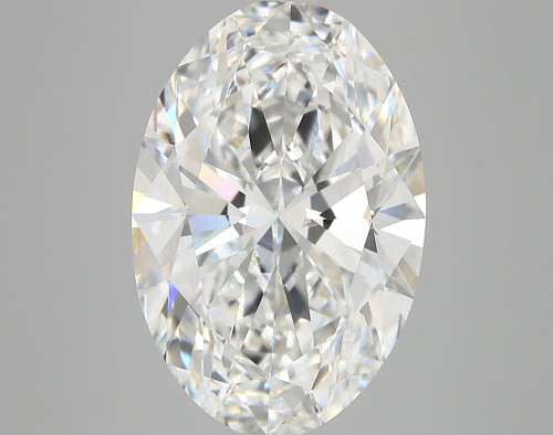 7.01 carat e VVS2 EX Cut IGI oval diamond