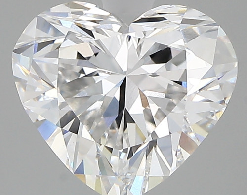 3.10 carat e VVS2 EX Cut IGI heart diamond